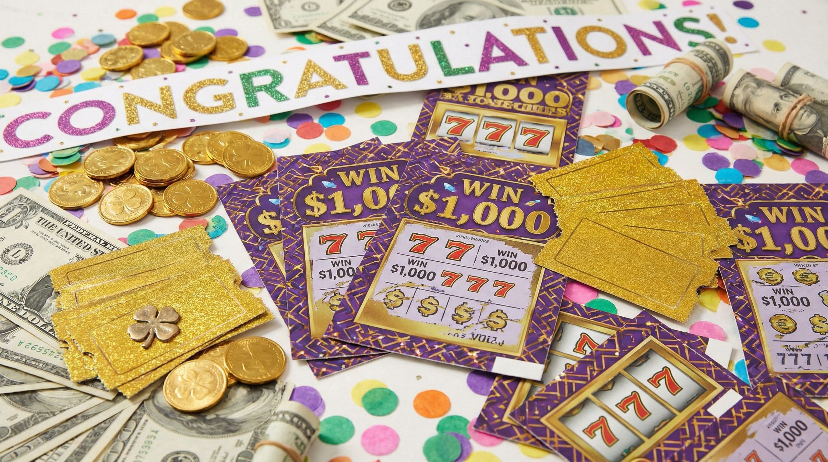 彩票刮刮乐游戏界面